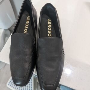 Aerosoles Women Black Loafers